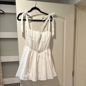 Oh Polly Dress with Bow Straps